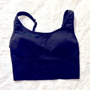 PINK Ribbed Sports Bra